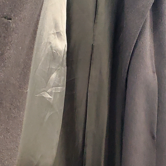 CINZIA ROCCA long chocolate brown wool coat - Picture 7 of 9